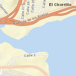 El Chorrillo Street Map