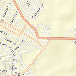 Sahagún Street Map