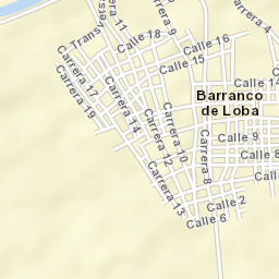 Barranco de Loba Street Map
