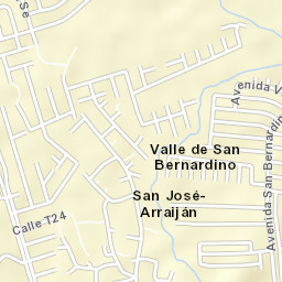 San José Street Map