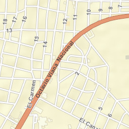 Calabozo Street Map