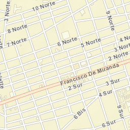 El Tigre Street Map