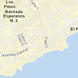 Veracruz Street Map