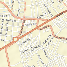 Cereté Street Map