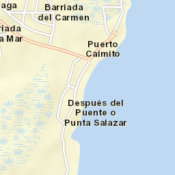 Puerto Caimito Street Map