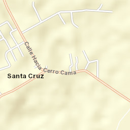 Santa Rita Street Map