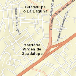 Guadalupe Street Map