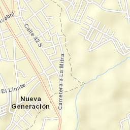 Altos de San Francisco Street Map