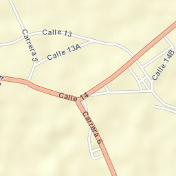 La Unión Street Map