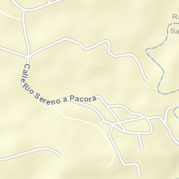 Río Sereno Street Map