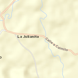 Caimito Street Map