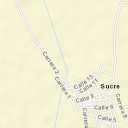 Sucre Street Map
