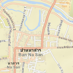 Ban Na San Street Map