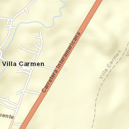 Villa Carmen Street Map