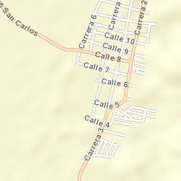 San Carlos Street Map
