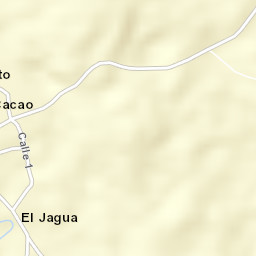 El Cacao Street Map