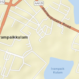 Vavuniya Street Map