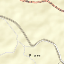 Cañas Gordas Street Map