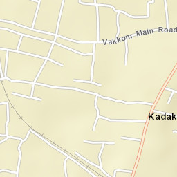 Kadakkavoor Street Map