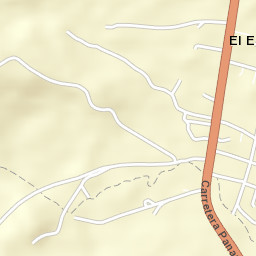 El Espavé Street Map