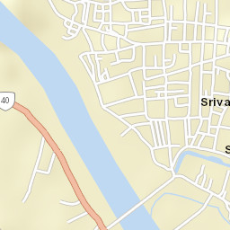 Srivaikuntam Street Map