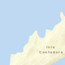 Contadora Street Map