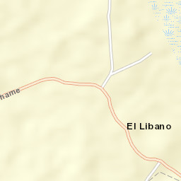 El Líbano Street Map