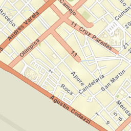 Barinas Street Map