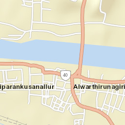 Alwa Tirunagari Street Map