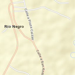 San Andrés Street Map