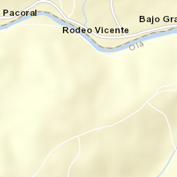 Las Sabanas Street Map