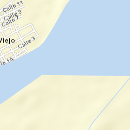 Río Viejo Street Map