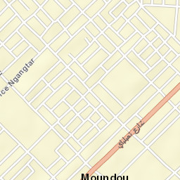 Moundou Street Map