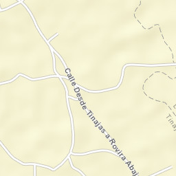 Tinajas Street Map