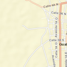 Gualaca Street Map