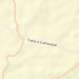 Cañaveral Street Map