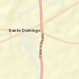 Santo Domingo Street Map