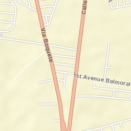 Algarrobos Arriba Street Map