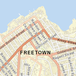Freetown Street Map
