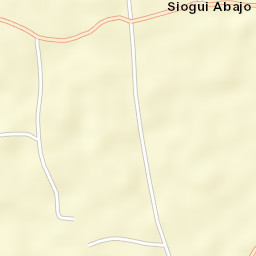 Sioguí Abajo Street Map