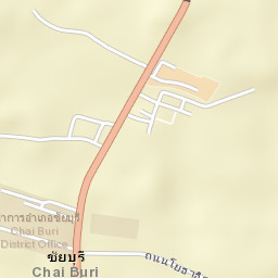Chai Buri Street Map