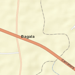 Bágala Street Map