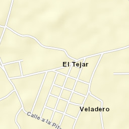 El Tejar Street Map