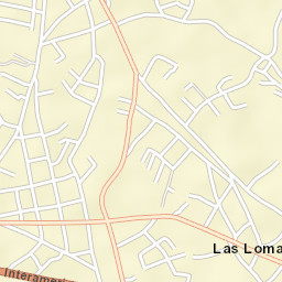 Las Lomas Street Map