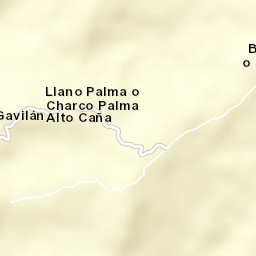 Quebrada Canoa Street Map
