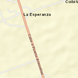 La Esperanza Street Map