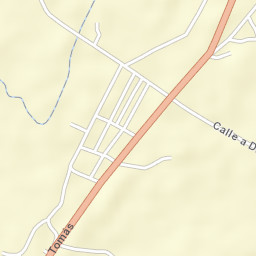 Distrito de Alanje Street Map