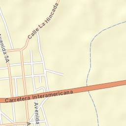 Antón Street Map