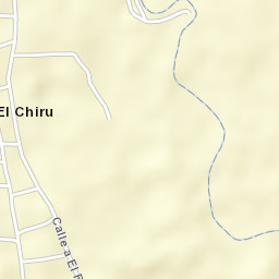 El Chirú Street Map