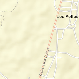 Los Pollos Street Map